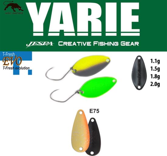 Yarie Jespa Yarie 710T T-Fresh Evo 2.0g E75 Orange Peel