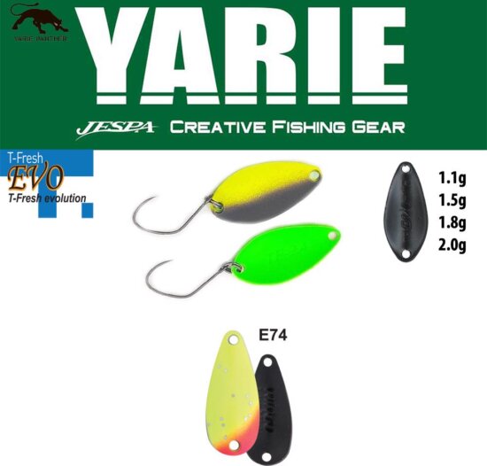 Yarie Jespa Yarie 710T T-Fresh Evo 2.0g E74 Lemon Squash