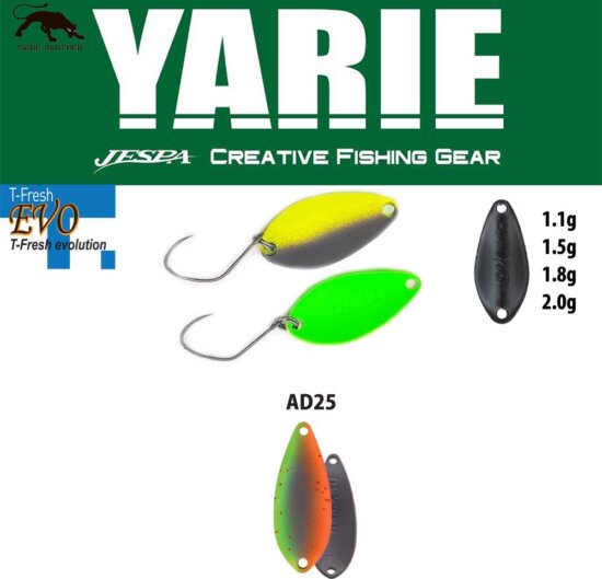 Yarie Jespa Yarie 710T T-Fresh Evo 2.0g Ad25 Vegetable