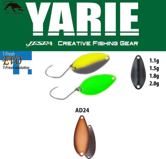 Yarie Jespa Yarie 710T T-Fresh Evo 2.0g Ad24 Oyster