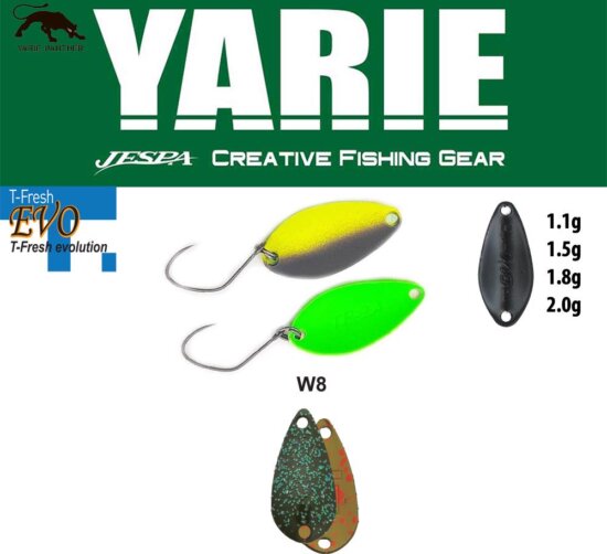 Yarie Jespa Yarie 710T T-Fresh Evo 1.5g W8 Iwadatami