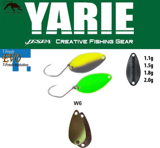 Yarie Jespa Yarie 710T T-Fresh Evo 1.5g W6 Ehuesukai