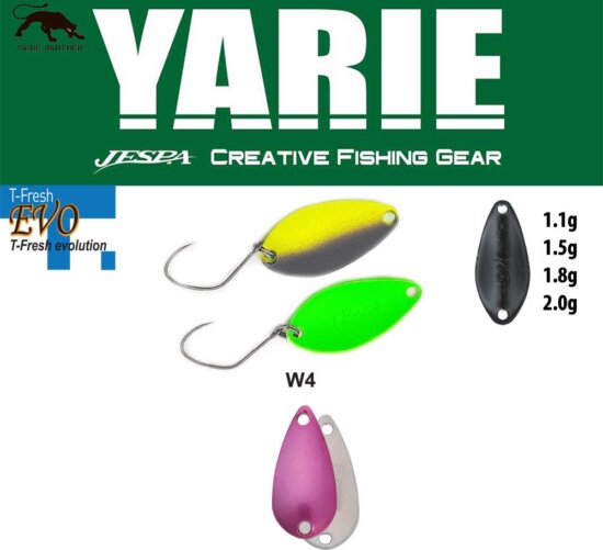 Yarie Jespa Yarie 710T T-Fresh Evo 1.5g W4 Norinori Pink