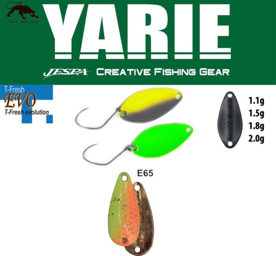 Yarie Jespa Yarie 710T T-Fresh Evo 1.5g E65 Second Lemon
