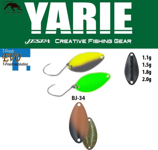 Yarie Jespa Yarie 710T T-Fresh Evo 1.1g Bj-34 Bahun Uni