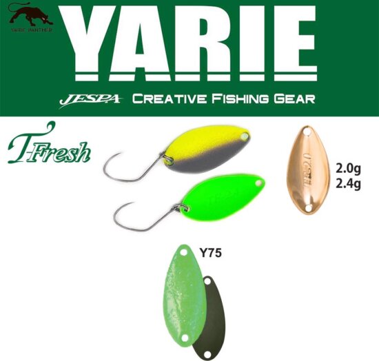Yarie Jespa Yarie 708T T-Fresh 2.4g Y75geen Hololume