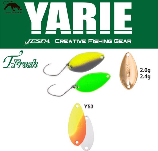 Yarie Jespa Yarie 708T T-Fresh 2.4g Y53 Lemon/Orange
