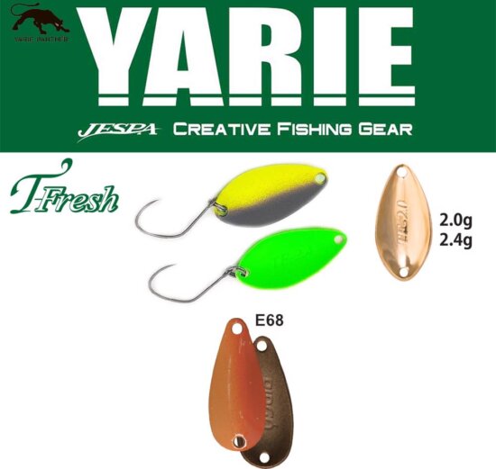 Yarie Jespa Yarie 708T T-Fresh 2.0g E68 Caramel Gold
