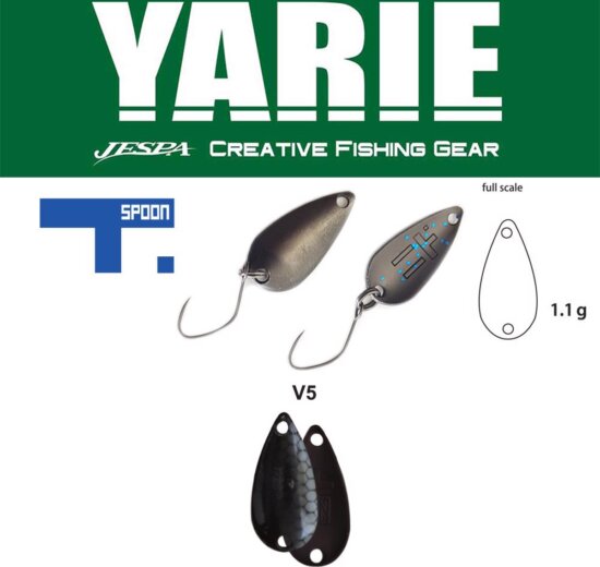Yarie Jespa Yarie 706 T-Spoon 1.1g V5 D6