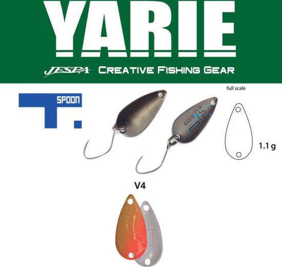 Yarie Jespa Yarie 706 T-Spoon 1.1g V4mg Ice
