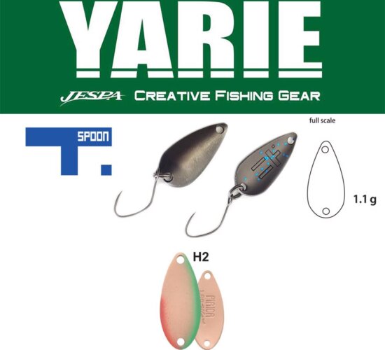Yarie Jespa Yarie 706 T-Spoon 1.1g H2 Salamon