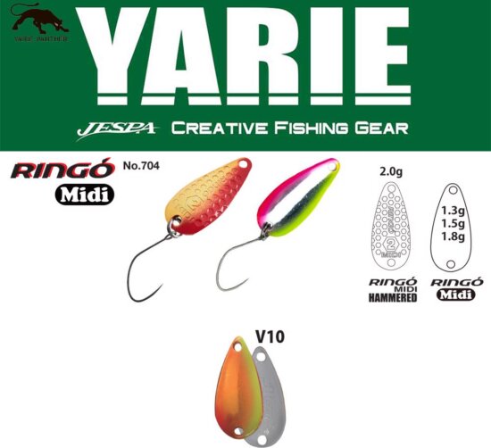 Yarie Jespa Yarie 704 Ringo Midi 1.8g V10mix Orange