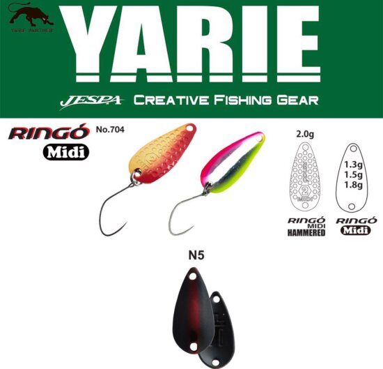 Yarie Jespa Yarie 704 Ringo Midi 1.8g N5 Rabbit Eye