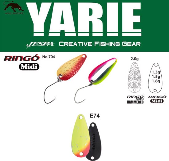 Yarie Jespa Yarie 704 Ringo Midi 1.8g E74 Lemon Squash