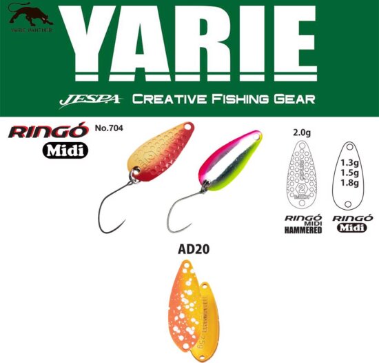 Yarie Jespa Yarie 704 Ringo Midi 1.8g Ad20 First Fire