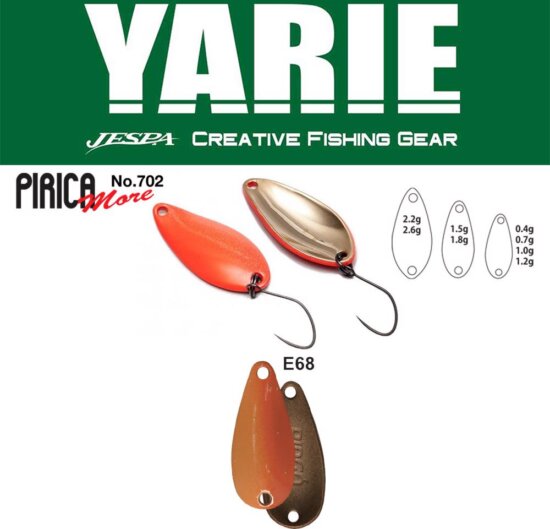 Yarie Jespa Yarie 702 Pirica More 2.2g E68 Caramel Gold