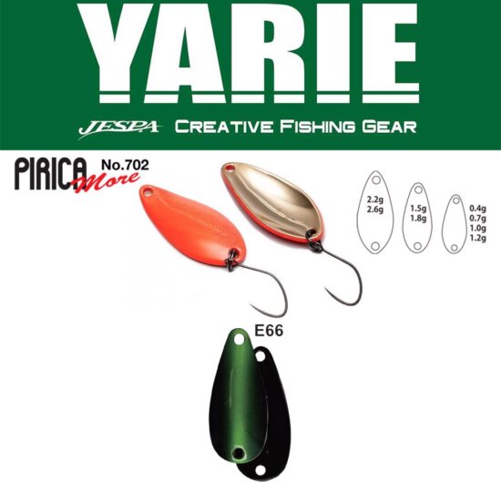 Yarie Jespa Yarie 702 Pirica More 2.2g E66 Fits Green