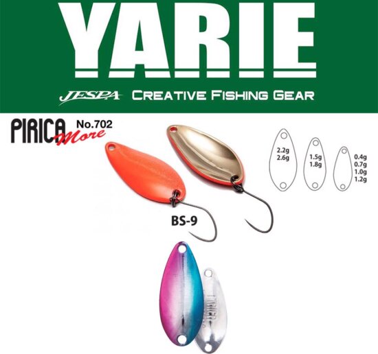 Yarie Jespa Yarie 702 Pirica More 2.2g Bs-9 Blue/Pink