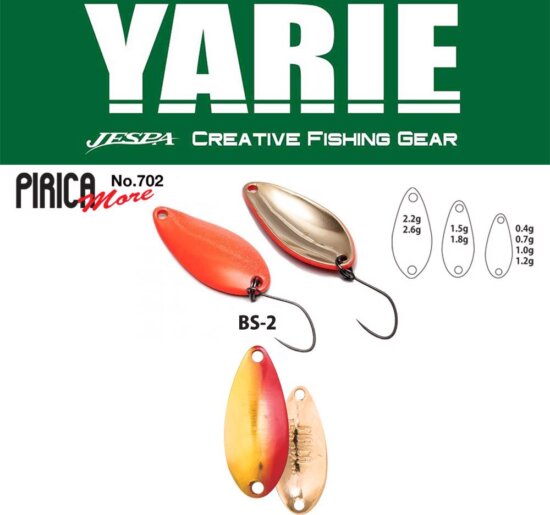 Yarie Jespa Yarie 702 Pirica More 1.8g Bs-2 Red/Gold