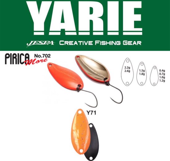 Yarie Jespa Yarie 702 Pirica More 1.5g Y71 Orange