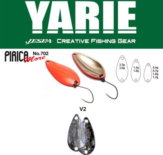 Yarie Jespa Yarie 702 Pirica More 1.0g V2 Naive Silver
