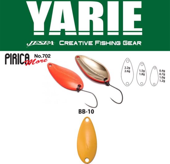 Yarie Jespa Yarie 702 Pirica More 1.0g Bb10mustard