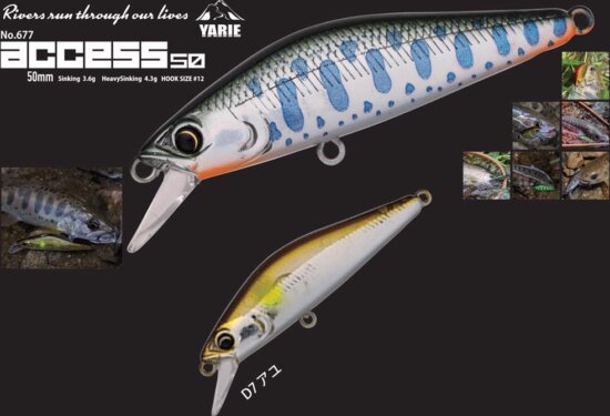 Yarie Jespa Yarie 677 Access S 50mm 3.6g D7 Ayu