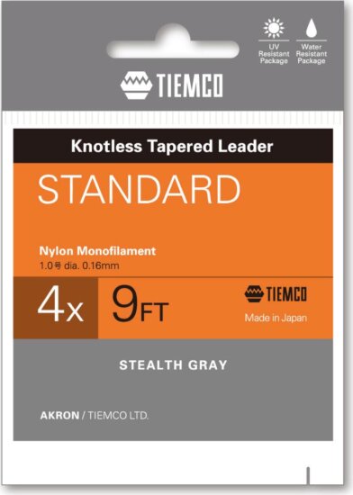 Tiemco Vékonyodó Előke Standard Tapered Leader 7.5ft 6X