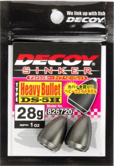 Ólom Decoy Ds-5H Type Bullet Heavy 18g