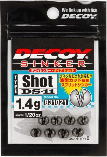 Ólom Decoy Ds-11 Sinker Type Shot 0.6g
