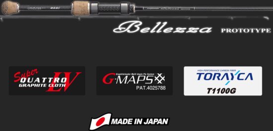 Graphiteleader Bellezza Prototype 21Gblzps-5112Ul-S-Bb Extra Fast 1.80m 0.6-4g Ultra Light