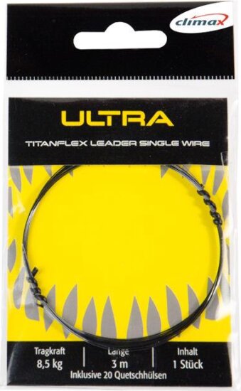 Climax Ultra Predator Ragadozó Előke Zsinor Titanium 3m 6kg