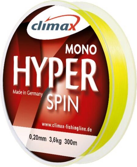 Climax Hyper Spinning Fluo Yellow 150m 0.25mm