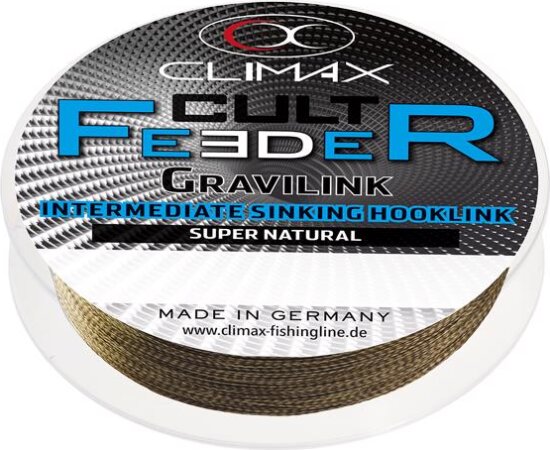 Climax Cult Feeder Braid Gravilink 10m 0.25mm Camou Brown