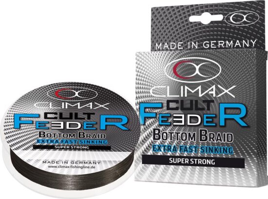 Climax Cult Feeder Bottom Braid 110m 0.21mm 10.6kg Dark Grey