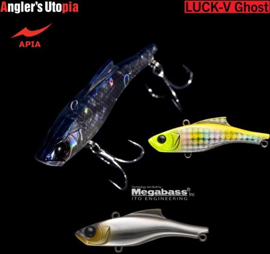 Apia Luck-V Ghost 65mm 15g 13 Black Silver