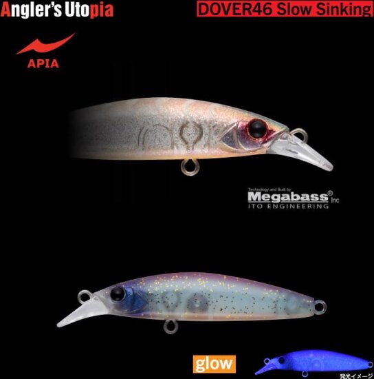 Apia Dover 46 Slow Sinking 46mm 2.3g 09 Night Pale