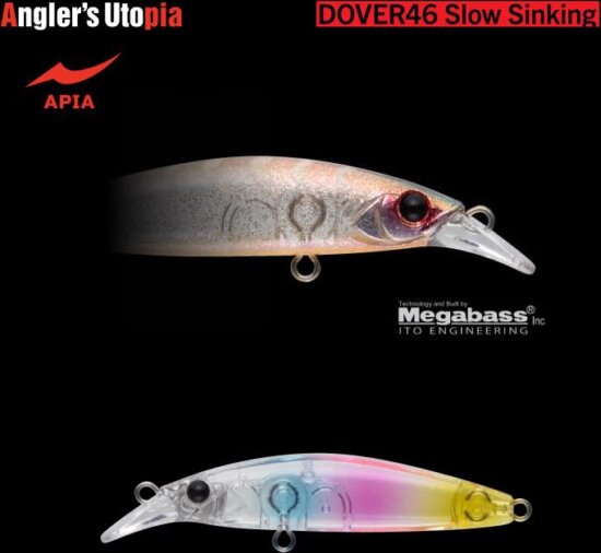 Apia Dover 46 Slow Sinking 46mm 2.3g 05 Clear Candy