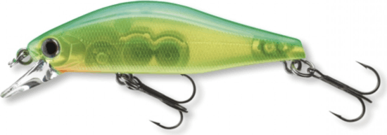 Daiwa Tournament Wise Minnow 50FS (lime chart, 5.0cm, 5.2g)