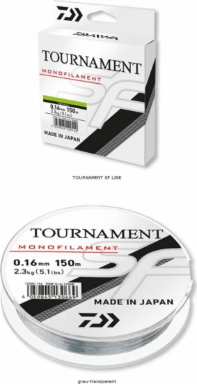 Daiwa Tournament SF Áttetsző szürke