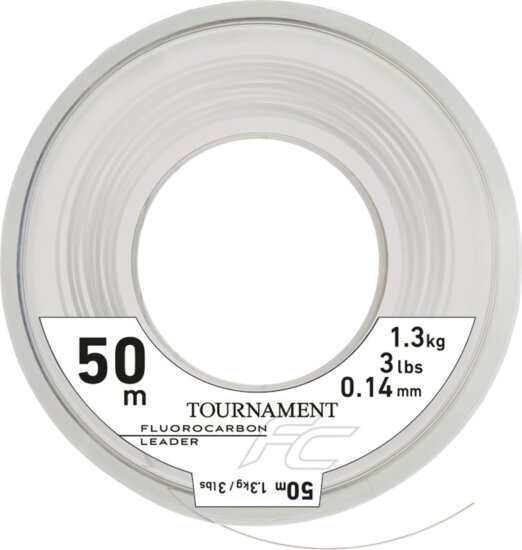 Daiwa Tournament Fluorocarbon (clear, 0.18mm, 2.30kg, 50m)
