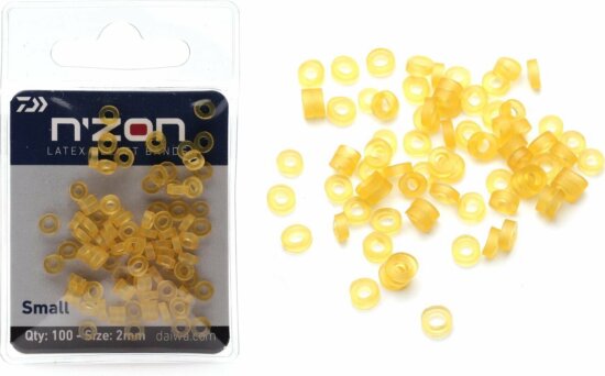 Daiwa N'Zon Silicone Pellet Band (#S, 2mm, 100db)