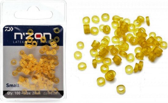 Daiwa N'Zon Silicone Pellet Band (#M, 3mm, 100db)
