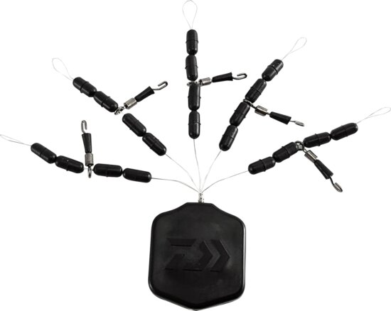 Daiwa N'Zon Heli Feeder Rig (#S, 5db)