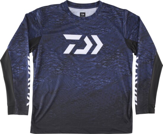 Daiwa D-Vec Longsleeve Shirt Sunprotection (navy, #XL)