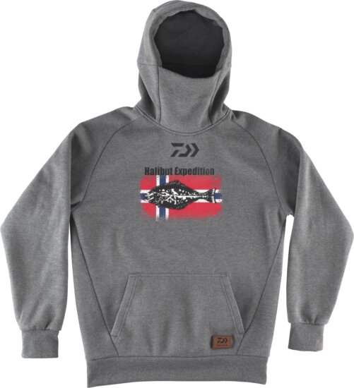 Daiwa D-Vec Hoodie Halibut Expedition (grey, #L)