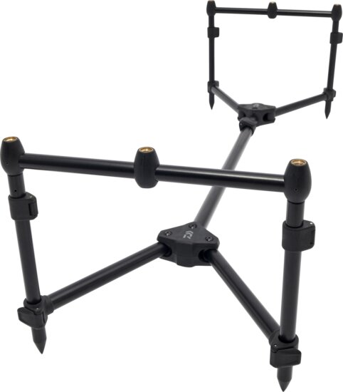 Daiwa Black Widow Low Level 3 Rod Pod (akár 3 bothoz, 88x31x27cm)