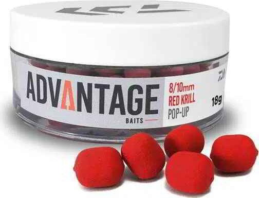 Daiwa Advantage horogcsali (red krill, 8/10mm, 30g)