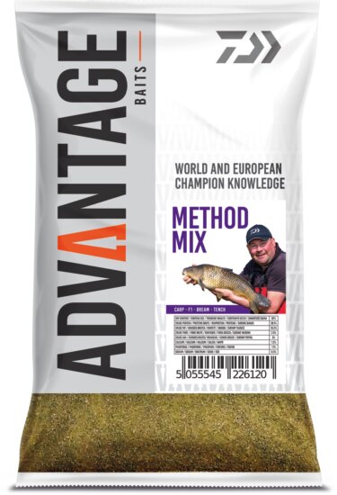 Daiwa Advantage etetőanyag (method mix, 1kg)