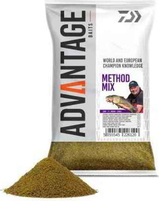 Daiwa Advantage etetőanyag (F1 - small carp mix, 1kg)